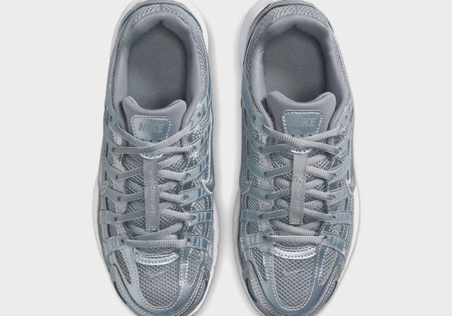 Nike GS P-6000 - Metallic / Cool Grey / White