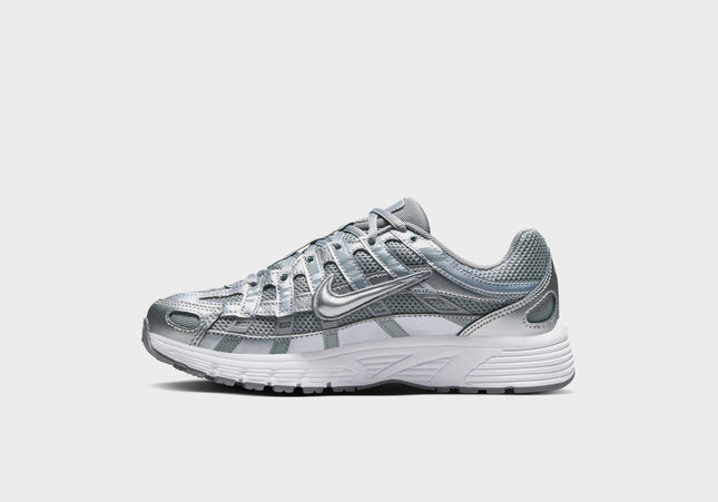 Nike GS P-6000 - Metallic / Cool Grey / White