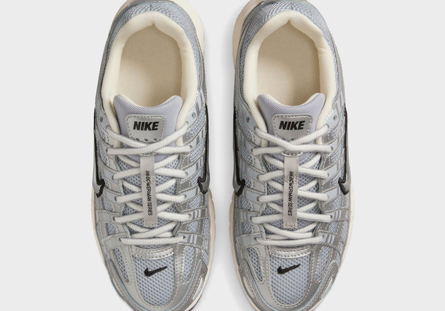 Nike P-6000 - Metallic Silver / Black / Pale Ivory