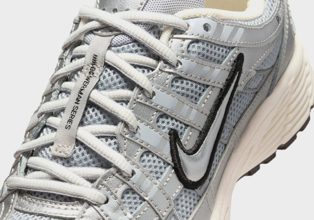 Nike P-6000 - Metallic Silver / Black / Pale Ivory