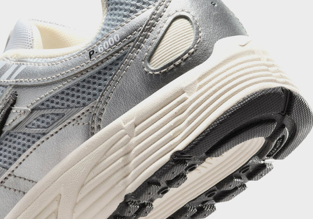Nike P-6000 - Metallic Silver / Black / Pale Ivory
