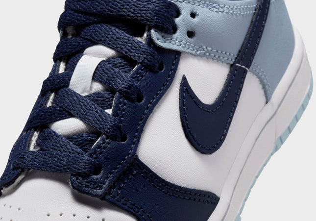 Nike PS Dunk Low - White / Midnight Navy / Lt Armor