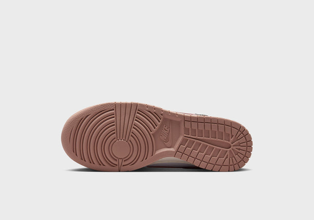 Nike WMNS Dunk Low - White / Particle Pink / Sail / Metallic Silver