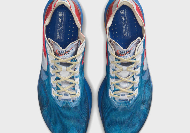 Nike Zoomx Vaporfly Next 4 Pre Montreal - Multi Color / Clear / Mountain Blue / Fire Red