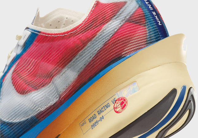 Nike Zoomx Vaporfly Next 4 Pre Montreal - Multi Color / Clear / Mountain Blue / Fire Red