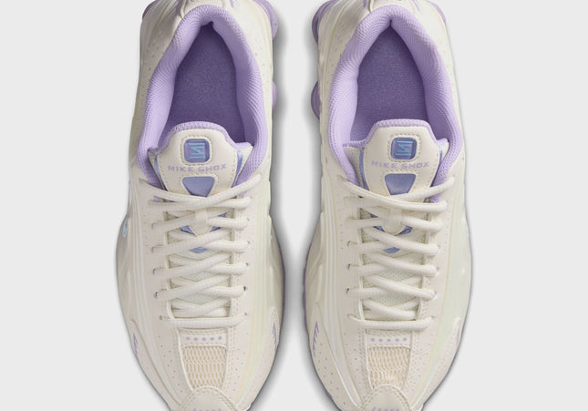 Nike GS Shox R4 - Soft Pearl / Celestine Blue / Hydrangeas