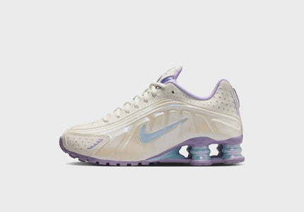 Nike GS Shox R4 - Soft Pearl / Celestine Blue / Hydrangeas