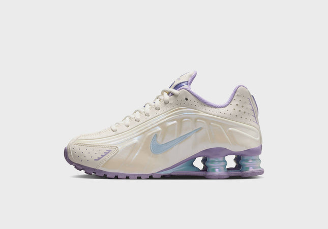 Nike GS Shox R4 - Soft Pearl / Celestine Blue / Hydrangeas
