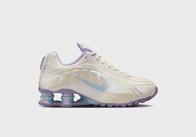 Nike GS Shox R4 - Soft Pearl / Celestine Blue / Hydrangeas