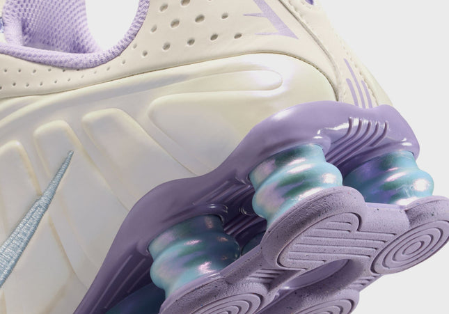 Nike GS Shox R4 - Soft Pearl / Celestine Blue / Hydrangeas