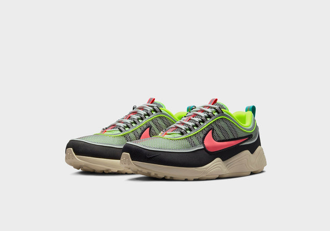 Nike Air Zoom Spiridon - Barely Volt / Hot Punch / Metallic Silver / Summit White / Black