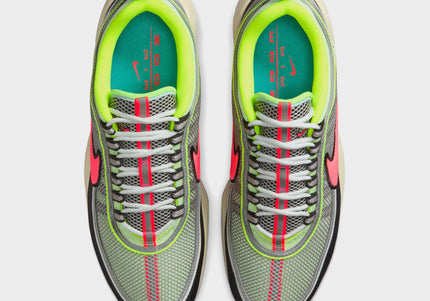Nike Air Zoom Spiridon - Barely Volt / Hot Punch / Metallic Silver / Summit White / Black