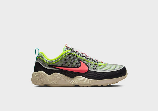 Nike Air Zoom Spiridon - Barely Volt / Hot Punch / Metallic Silver / Summit White / Black