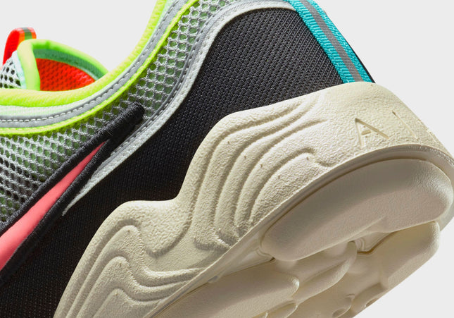 Nike Air Zoom Spiridon - Barely Volt / Hot Punch / Metallic Silver / Summit White / Black