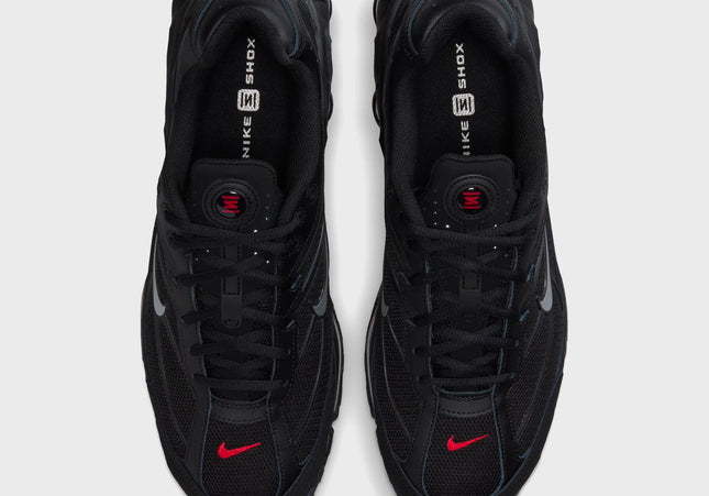Nike Shox Ride 2 - Black / Metallic / Medium Ash / University Red