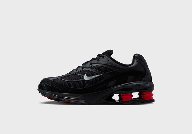 Nike Shox Ride 2 - Black / Metallic / Medium Ash / University Red