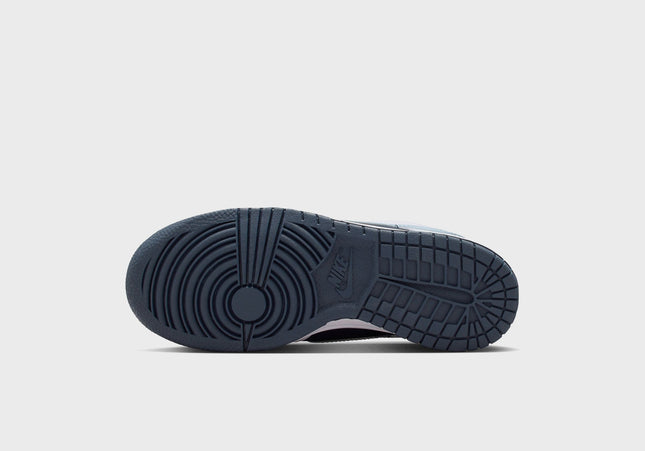 Nike GS Dunk Low - White / Light Armory Blue / Deep Royal Blue