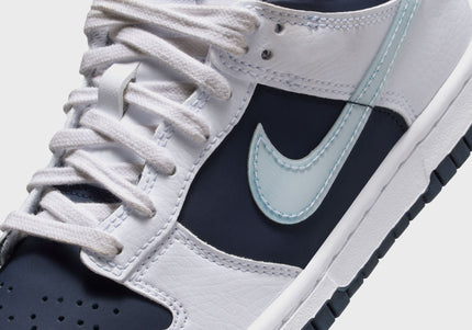Nike GS Dunk Low - White / Light Armory Blue / Deep Royal Blue
