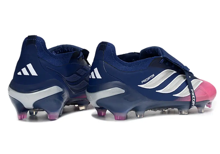 Side view of Adidas Predator 26 Elite Tongue FG soccer shoes