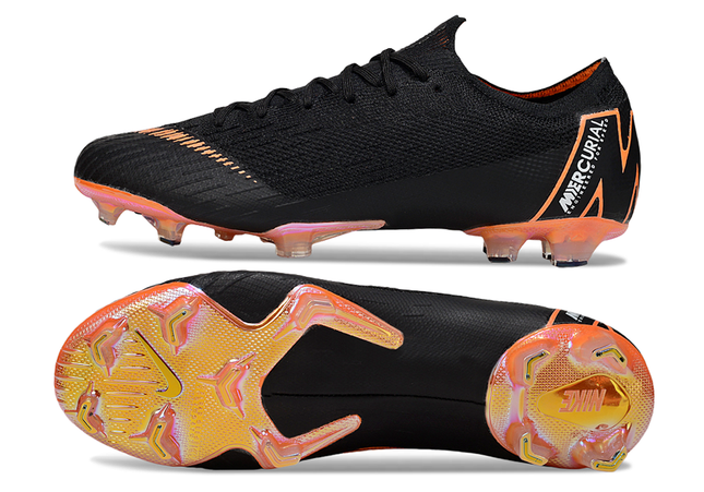 Nike Air Zoom Mercurial Vapor XII Elite FG Black/Total Orange/White