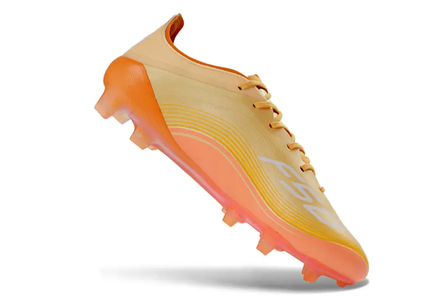 Side View of Adidas F50 Elite FG Messi Football Boot with Messi Branding