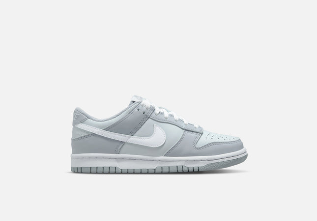 Nike GS Dunk Low - Pure Platinum / White / Wolf Grey