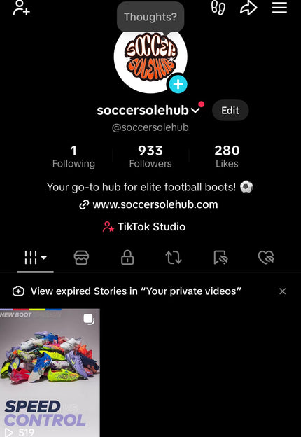 Find us on <strong>TikTok</strong> for more <a href="https://www.tiktok.com/@soccersolehub/" target="_blank" title="https://www.tiktok.com/@soccersolehub/">@soccersolehub</a>