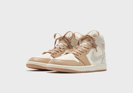 Jordan Air Jordan 1 Mid - Pale Ivory / Light Orewood Brown / Hemp / Sail