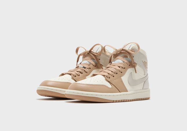 Jordan Air Jordan 1 Mid - Pale Ivory / Light Orewood Brown / Hemp / Sail
