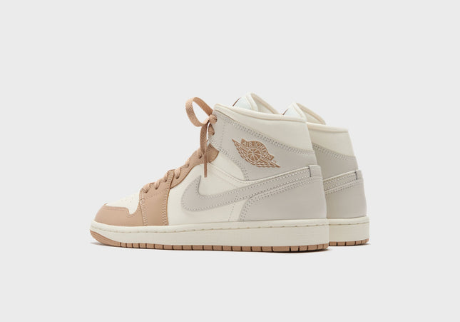 Jordan Air Jordan 1 Mid - Pale Ivory / Light Orewood Brown / Hemp / Sail