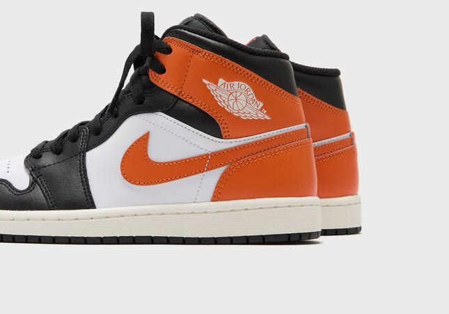 Jordan Air Jordan 1 Mid - Starfish / Black / White / Sail