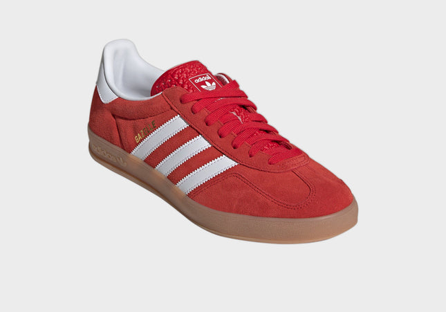adidas Gazelle Indoor - Better Scarlet / Cloud White / Gum