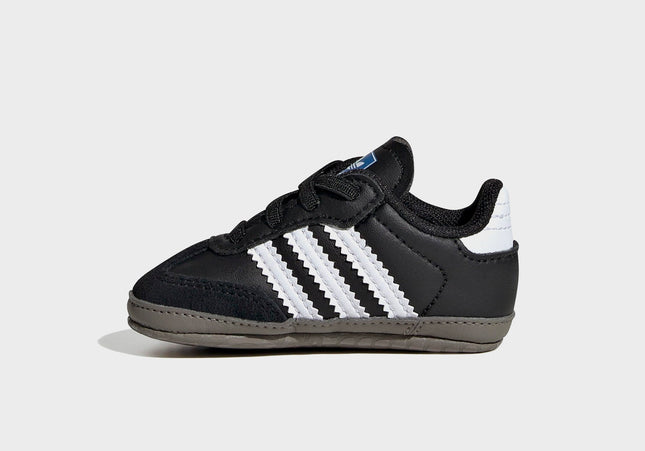 adidas Samba Crib - Core Black / Cloud White / Blue Bird
