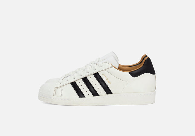adidas x JJJJound Superstar 82 Made in Germany - Off White / Core Black / Off White