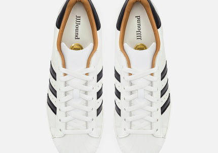 adidas x JJJJound Superstar 82 Made in Germany - Off White / Core Black / Off White