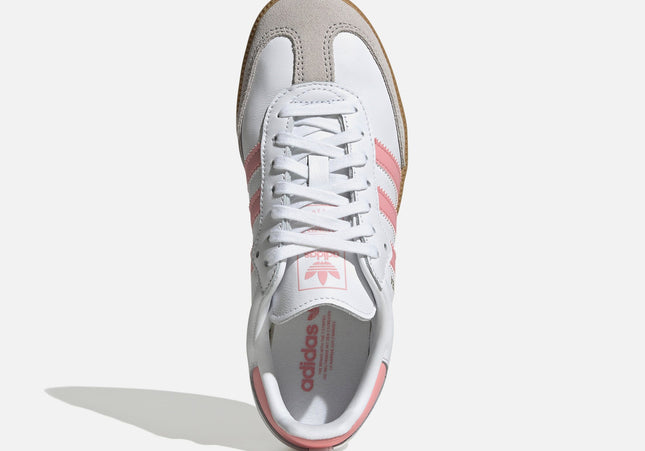adidas Junior Samba OG - White / Semi Pink Spark / Gum