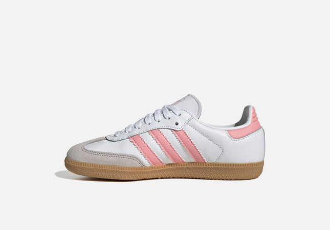 adidas Junior Samba OG - White / Semi Pink Spark / Gum