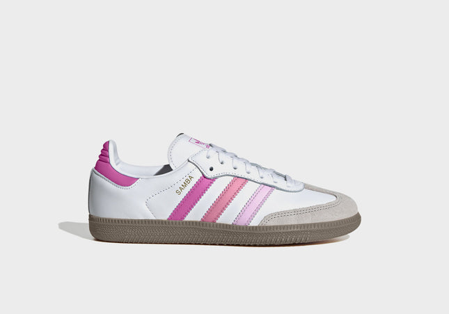 adidas Kids Samba OG - White / Orchid Fusion / Rose Tone
