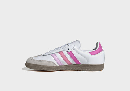 adidas Kids Samba OG - White / Orchid Fusion / Rose Tone
