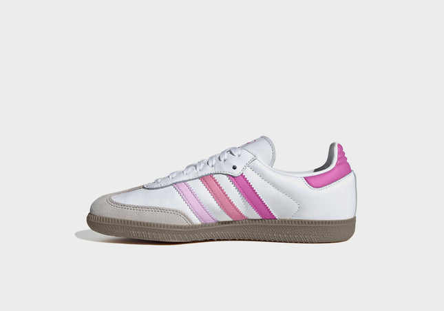 adidas Kids Samba OG - White / Orchid Fusion / Rose Tone