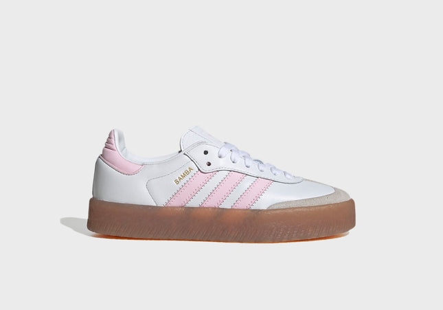 adidas Junior Sambae - Cloud White / Clear Pink / Gold Metallic