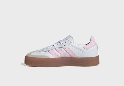 adidas Junior Sambae - Cloud White / Clear Pink / Gold Metallic