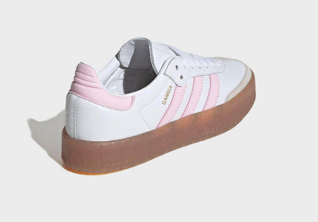 adidas Junior Sambae - Cloud White / Clear Pink / Gold Metallic