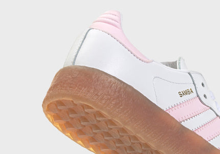adidas Junior Sambae - Cloud White / Clear Pink / Gold Metallic