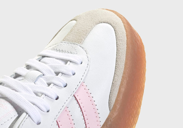 adidas Junior Sambae - Cloud White / Clear Pink / Gold Metallic