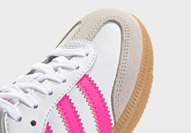 adidas Kids Samba  OG - White / Lucid Pink / Gum 3