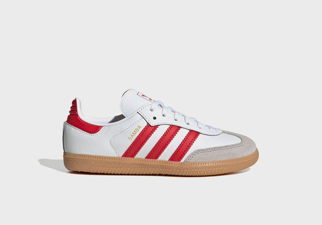 adidas PS Samba OG - White / Better Scarlet / Gum 3