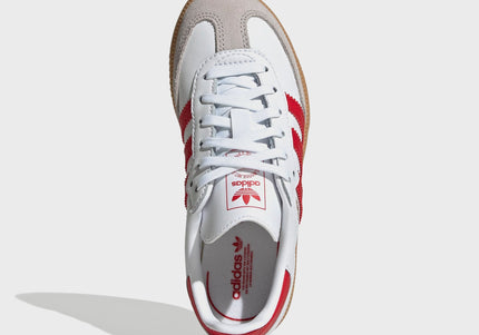 adidas PS Samba OG - White / Better Scarlet / Gum 3