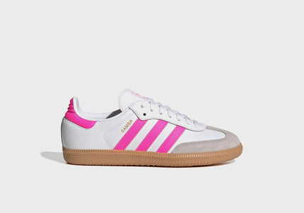 adidas Samba OG - White / Lucid Pink / Gum 3
