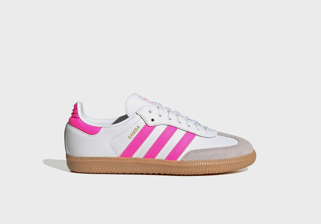adidas Samba OG - White / Lucid Pink / Gum 3
